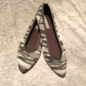 Pointed flats, MEMORY FOAM INSOLES, NEW